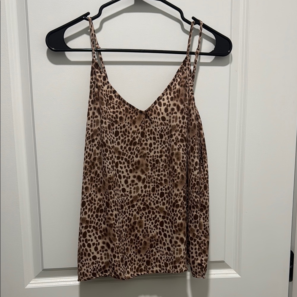 Leopard Print Women's Cami Top
